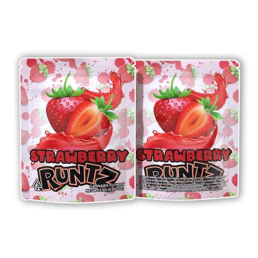 Strawberry Runtz Mylar Bags 3.5 Grams