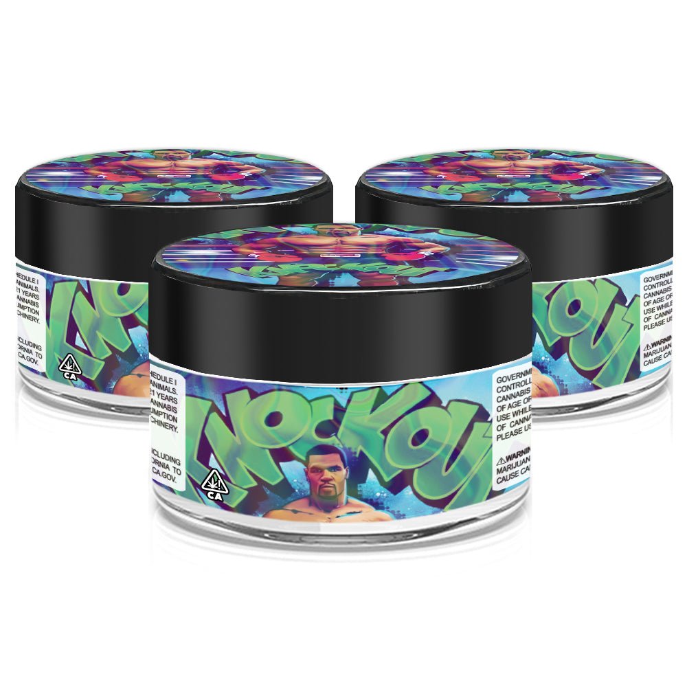 2oz Jars with Stickers (Jars included)