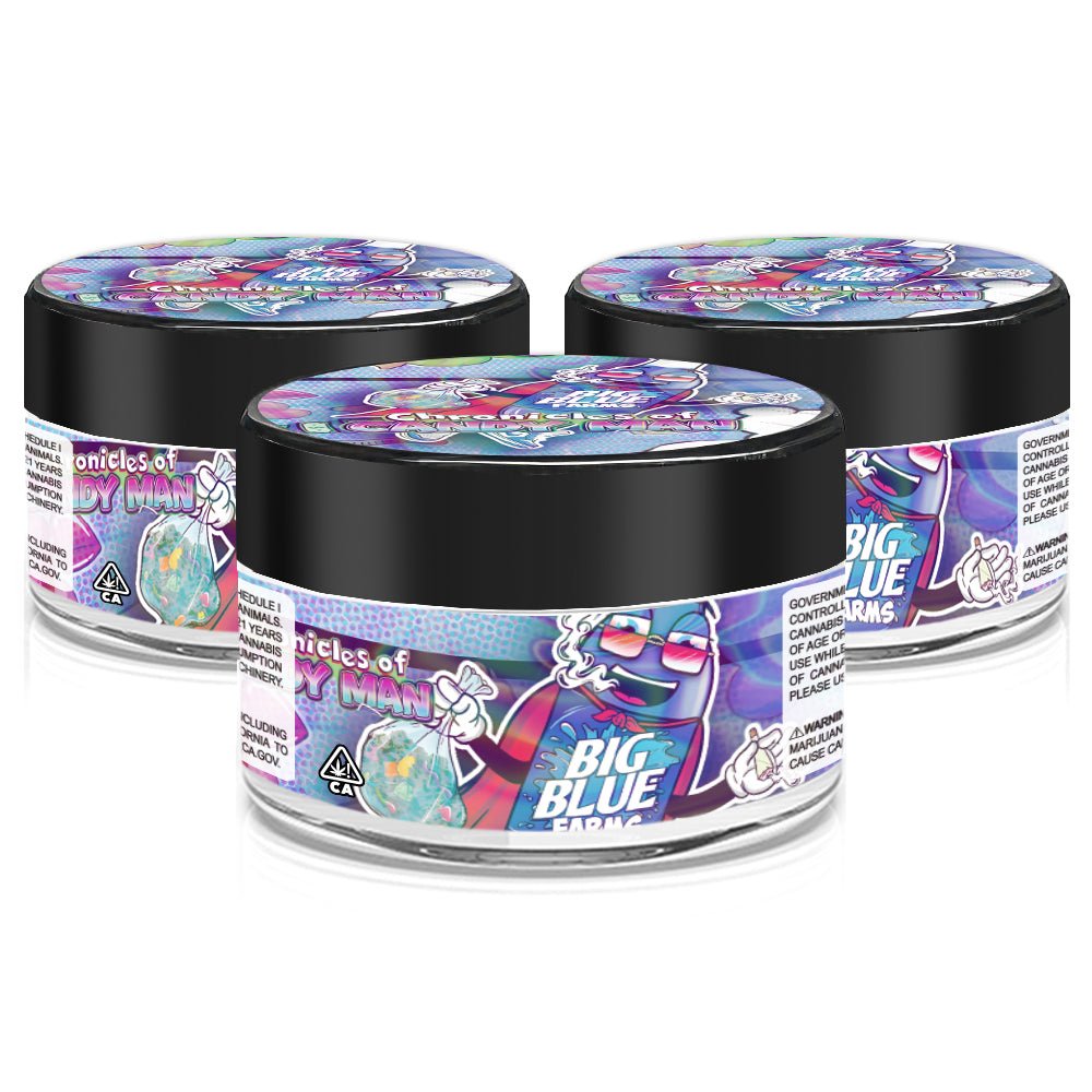 2oz Jars with Stickers (Jars included)