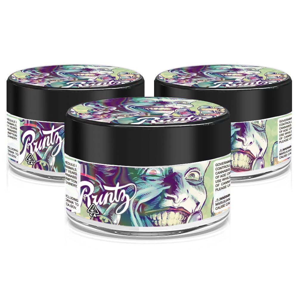 2oz Jars with Stickers (Jars included)