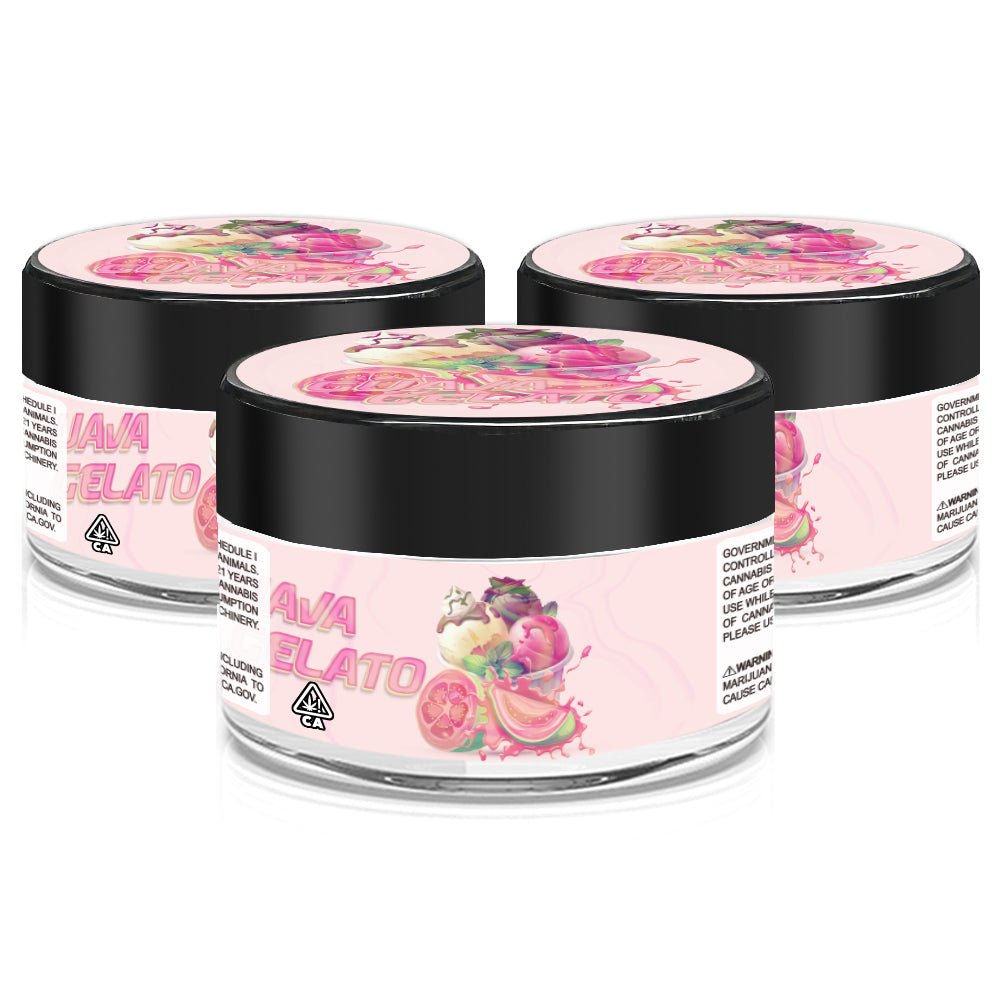 2oz Jars with Stickers (Jars included)