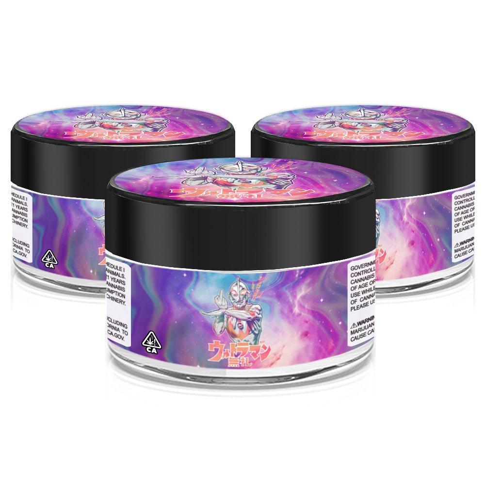 2oz Jars with Stickers (Jars included)