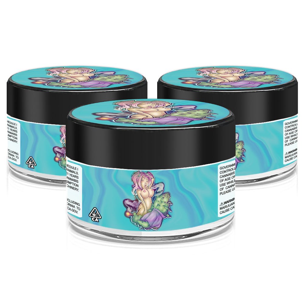 2oz Jars with Stickers (Jars included)