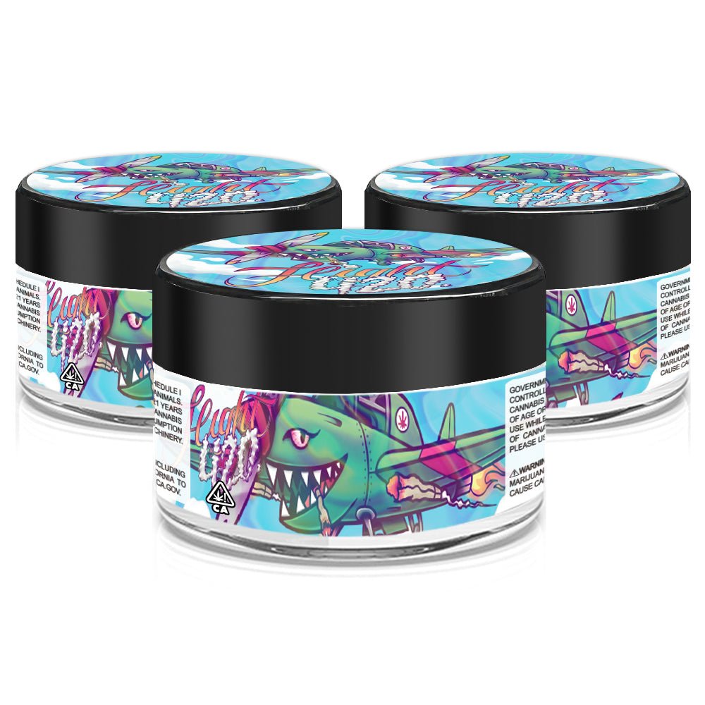 2oz Jars with Stickers (Jars included)