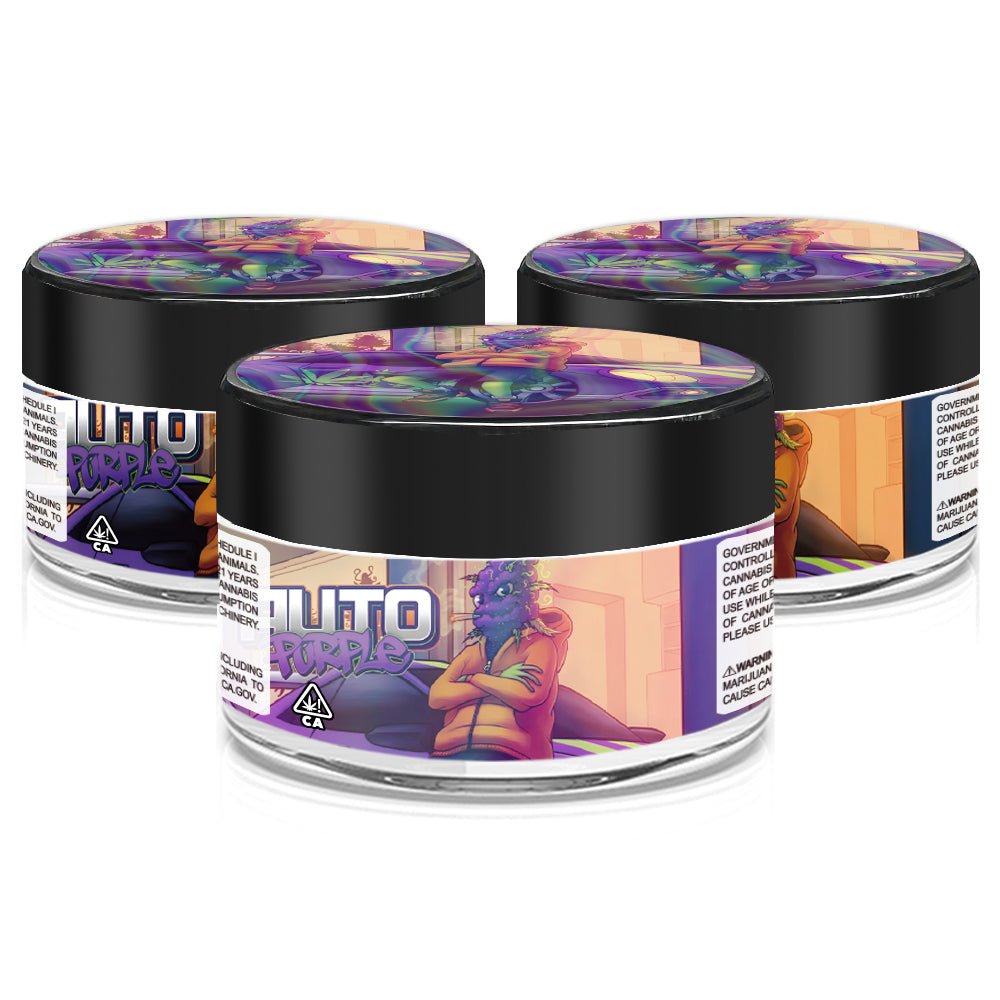 2oz Jars with Stickers (Jars included)