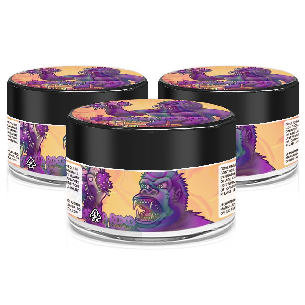 2oz Jars with Stickers (Jars included)