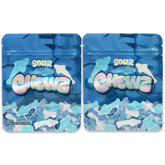Sour Chew Weed Mylar Bags 3.5 Grams