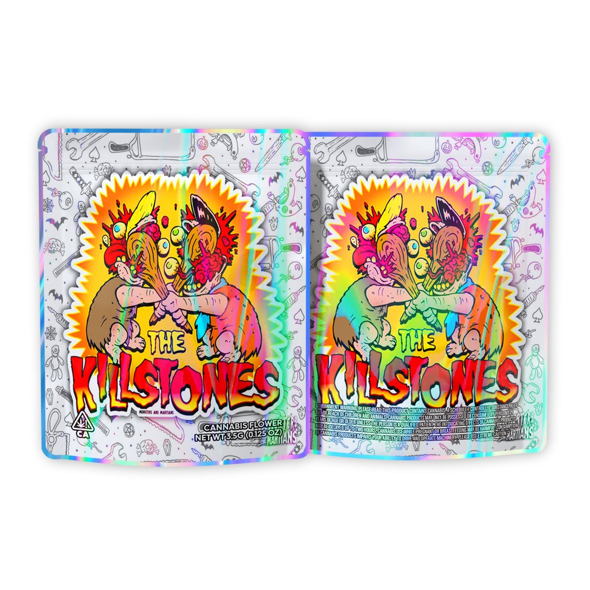 KILLSTONES Mylar Bags 3.5 Grams