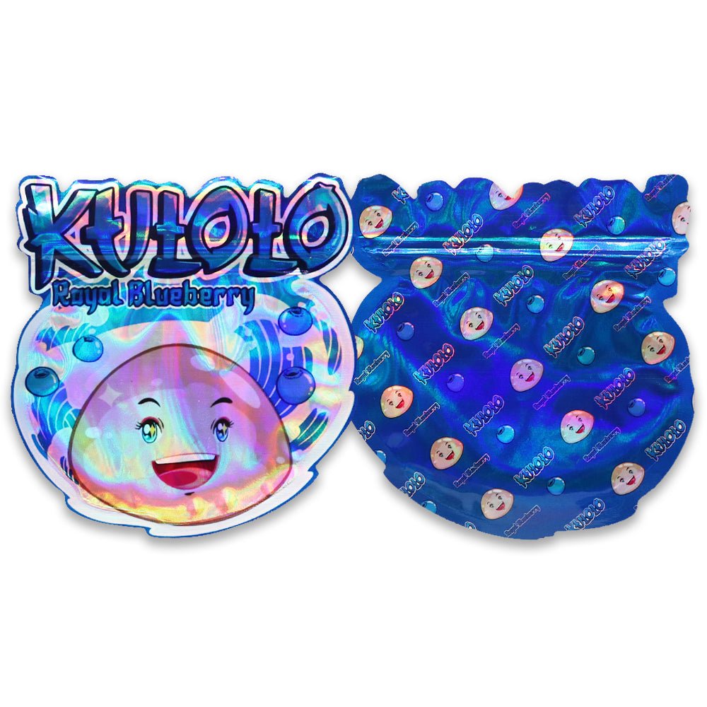 Kulolo Royal Blueberry Mylar Bags 3.5 Grams