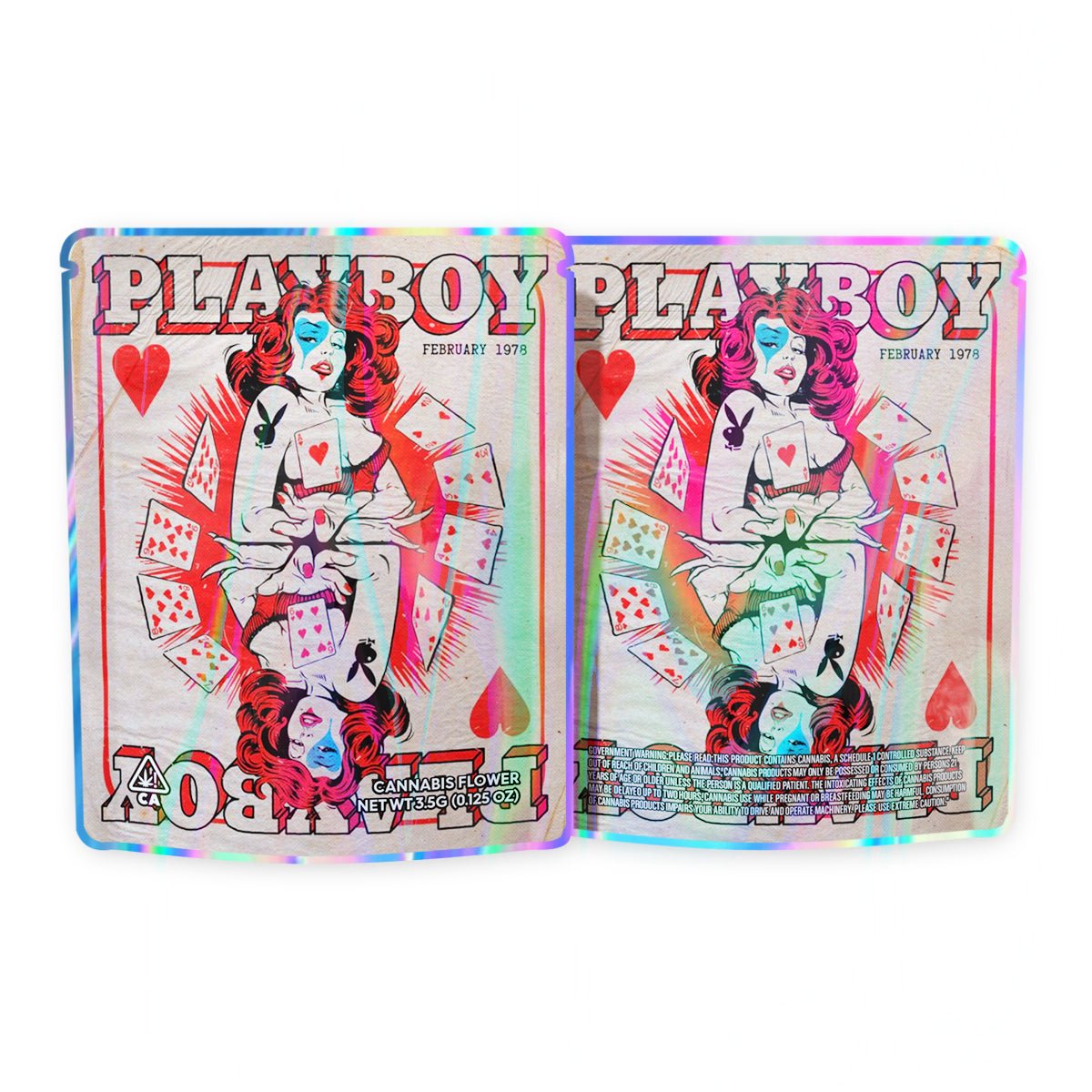 Playboy Mylar Bags 3.5 Grams