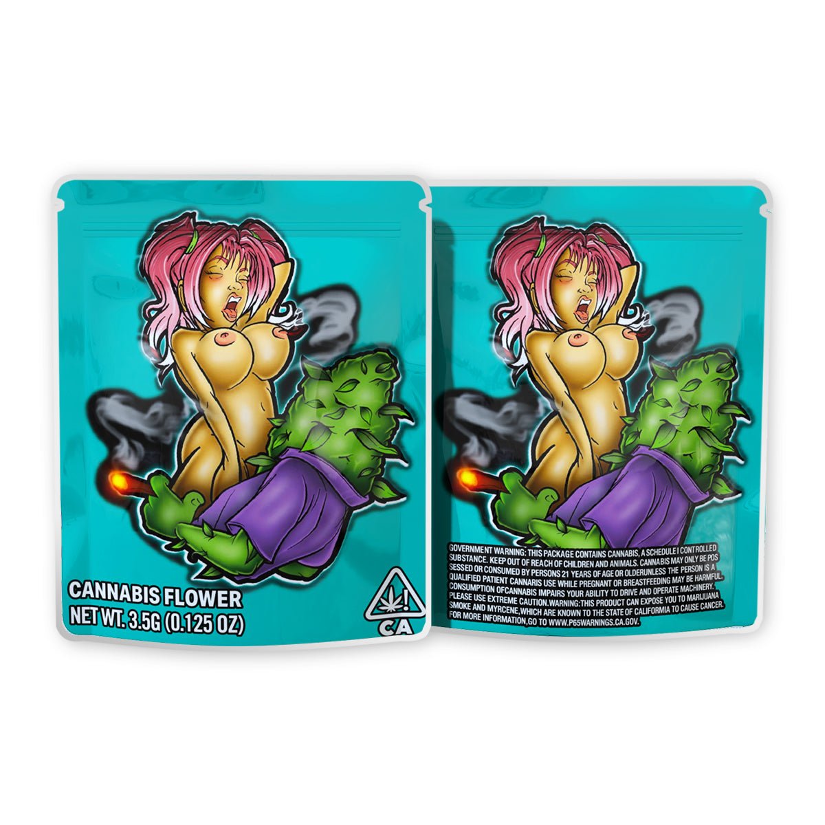 Tanora Girls Mylar Bags 3.5 Grams