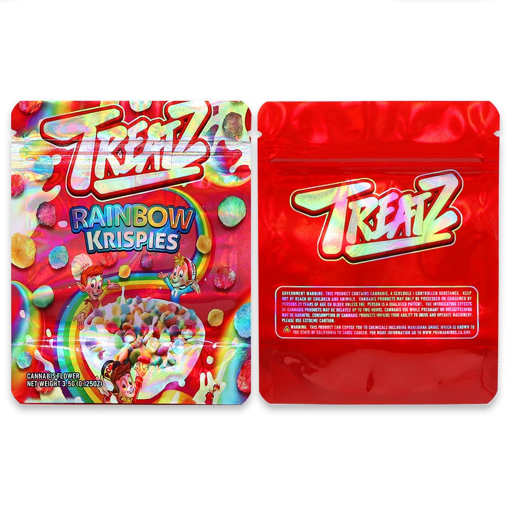 Treatz Rainbow Krisples Mylar Bags 3.5 Grams