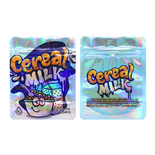 Cereal Milk Weed Mylar Bags 3.5 Grams