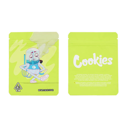 Cookies Capsule Holographic Mylar Bags 3.5 Grams
