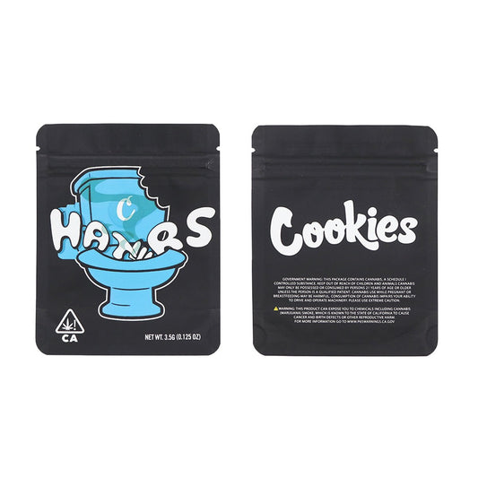 Cookies Haters Holographic Mylar Bags 3.5 Grams