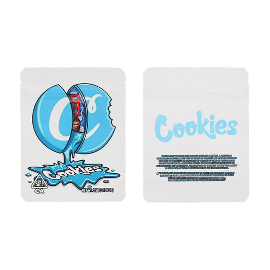 Cookies LA Split Holographic Mylar Bags 3.5 Grams