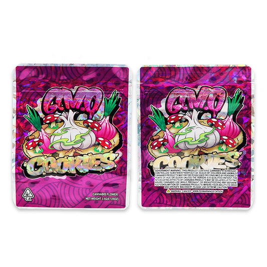 G.M.O Cookies Holographic Mylar Bags 3.5 Grams