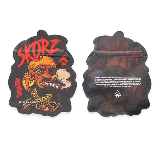 Hip-Hop Street Style SKORZ SFX Mylar Bags 3.5 Grams
