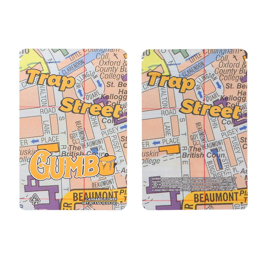 Trap Street Gumbo Holographic Mylar Bags 3.5 Grams